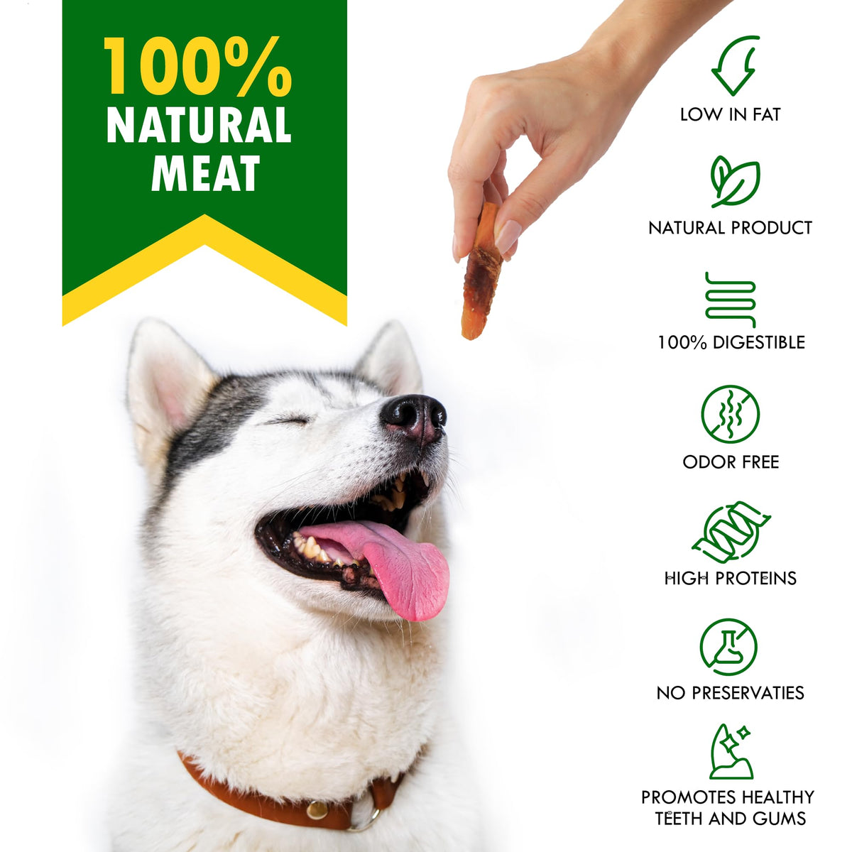 Sweet Potato Dog Treats & Chicken Chews 10.6 Oz W9580
