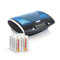 Rechargeable NiCd D Batteries and LCD Smart Charger Y6258