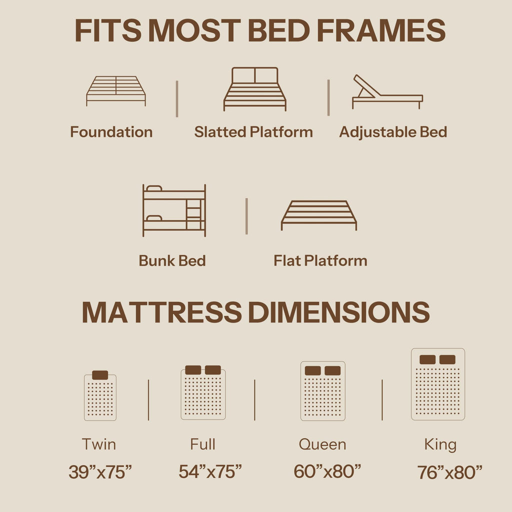 12 Inch Full Hybrid Mattress Medium Firm K692
