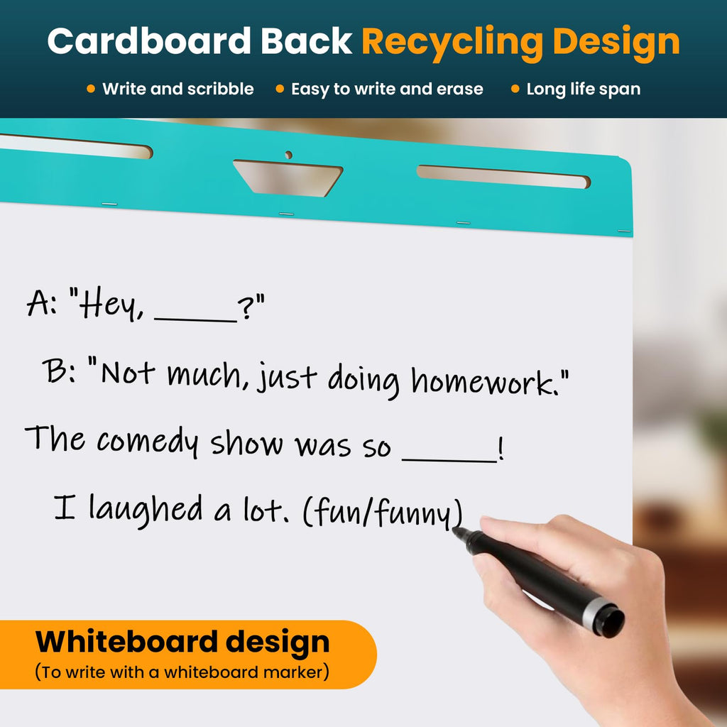 25x30 Inch Self-Adhesive Flip Chart Paper 10 Pack J857509