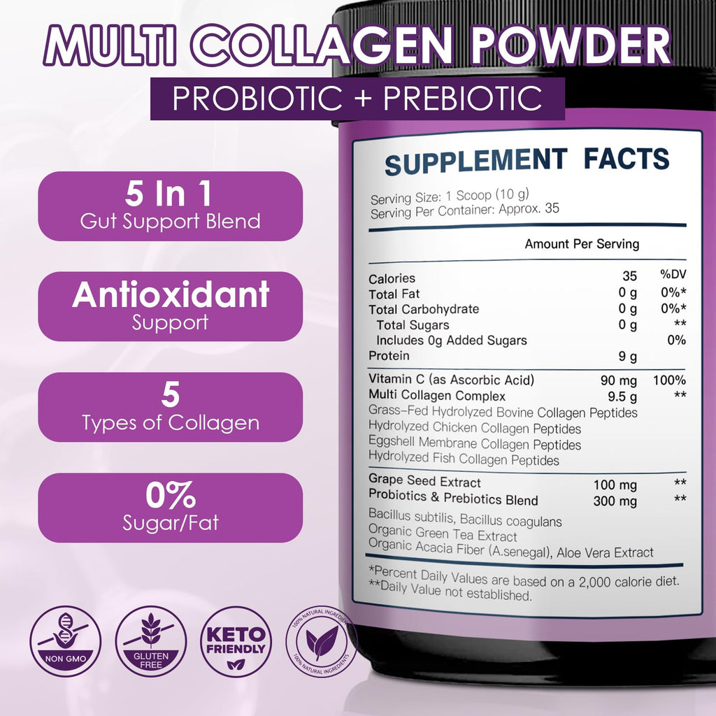 Collagen Peptides Powder with Probiotics Z36694