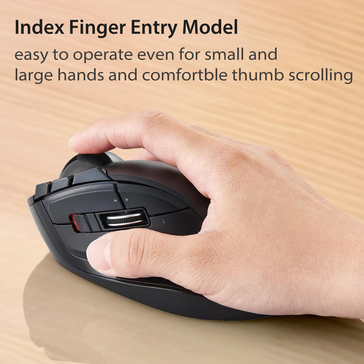 Wireless Ergonomic Trackball Mouse Z649502