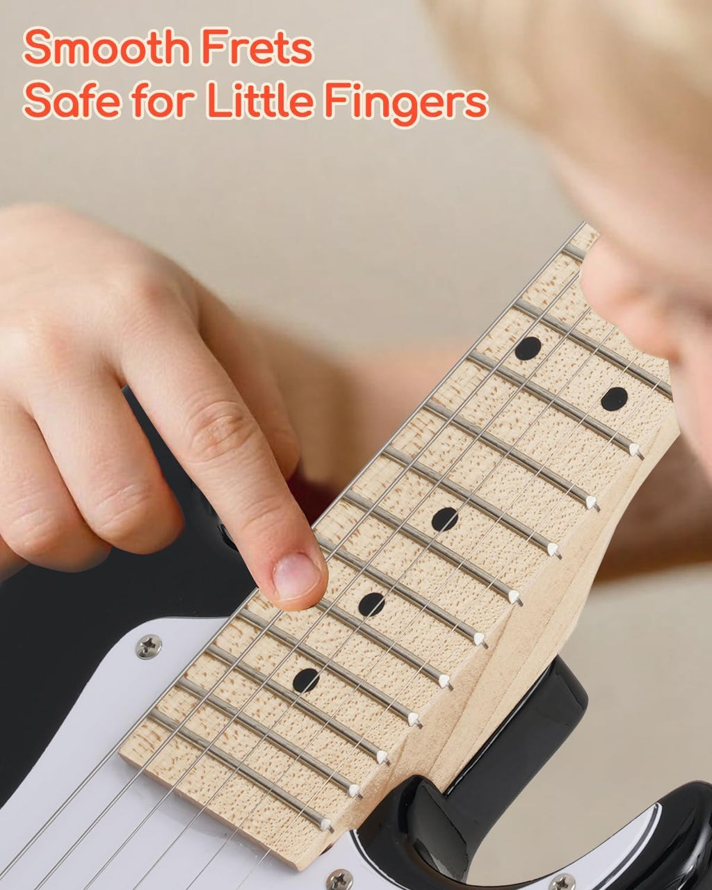 30 Inch Kids Electric Guitar Starter Kit with Amplifier and Accessories I8356