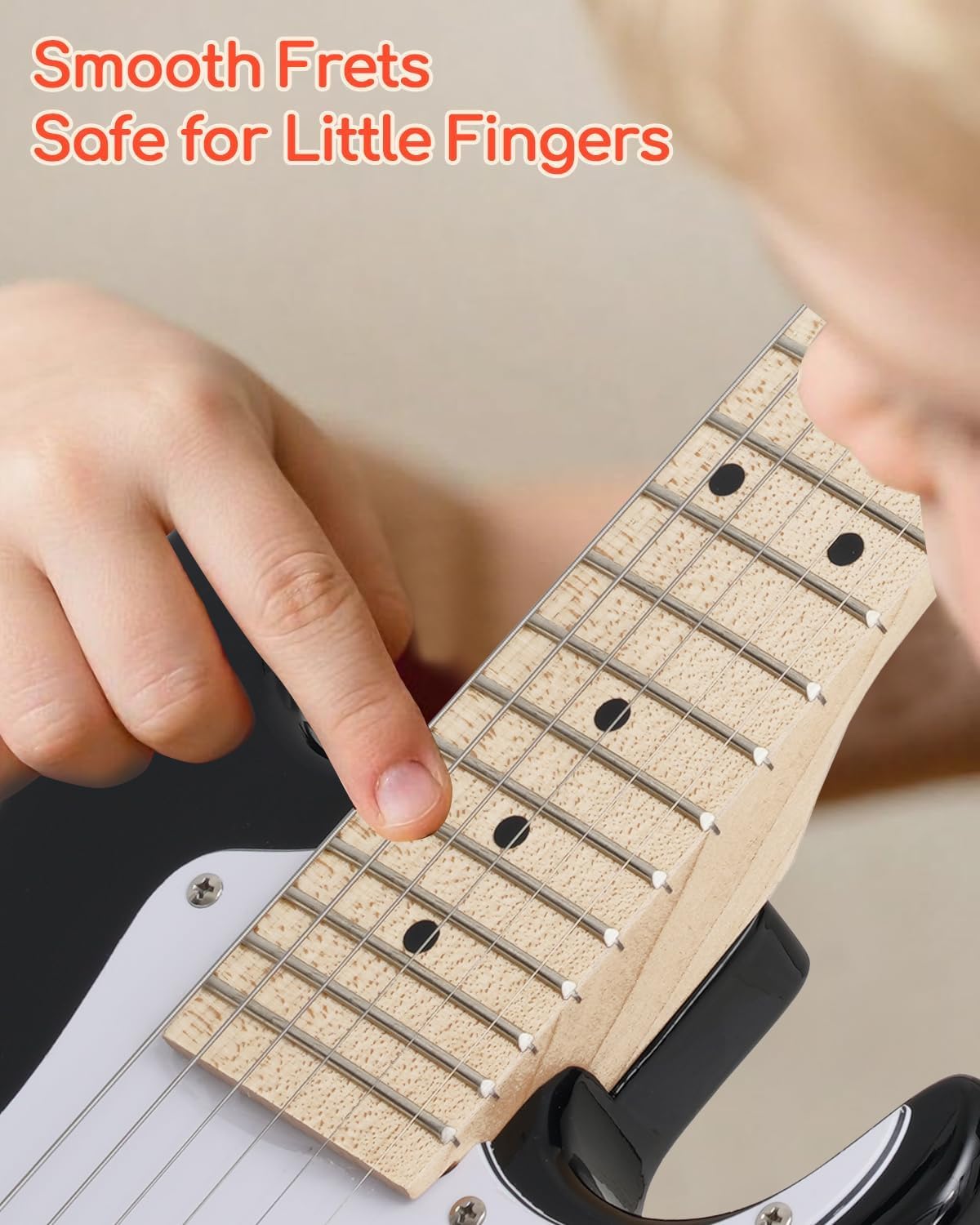 30 Inch Kids Electric Guitar Starter Kit with Amplifier and Accessories I8356