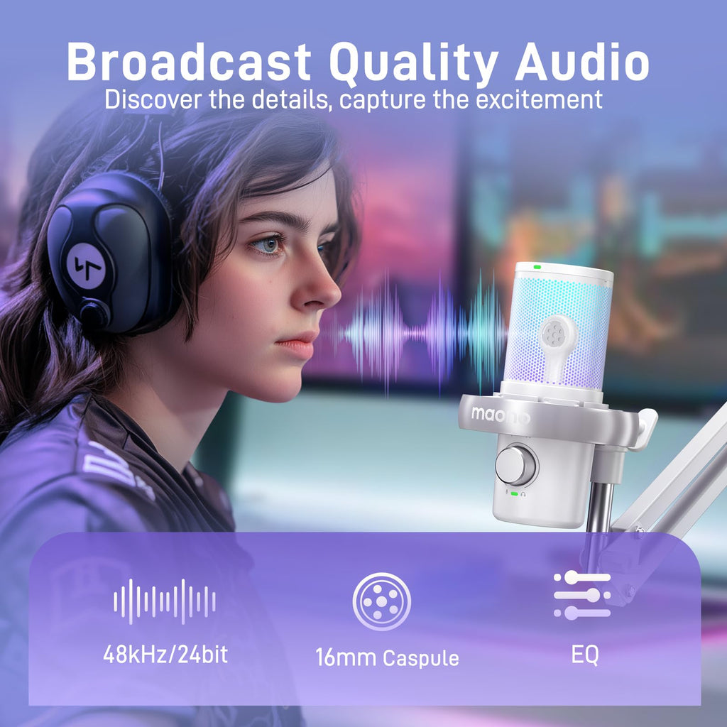 Wireless Condenser Microphone with Boom Arm G82658
