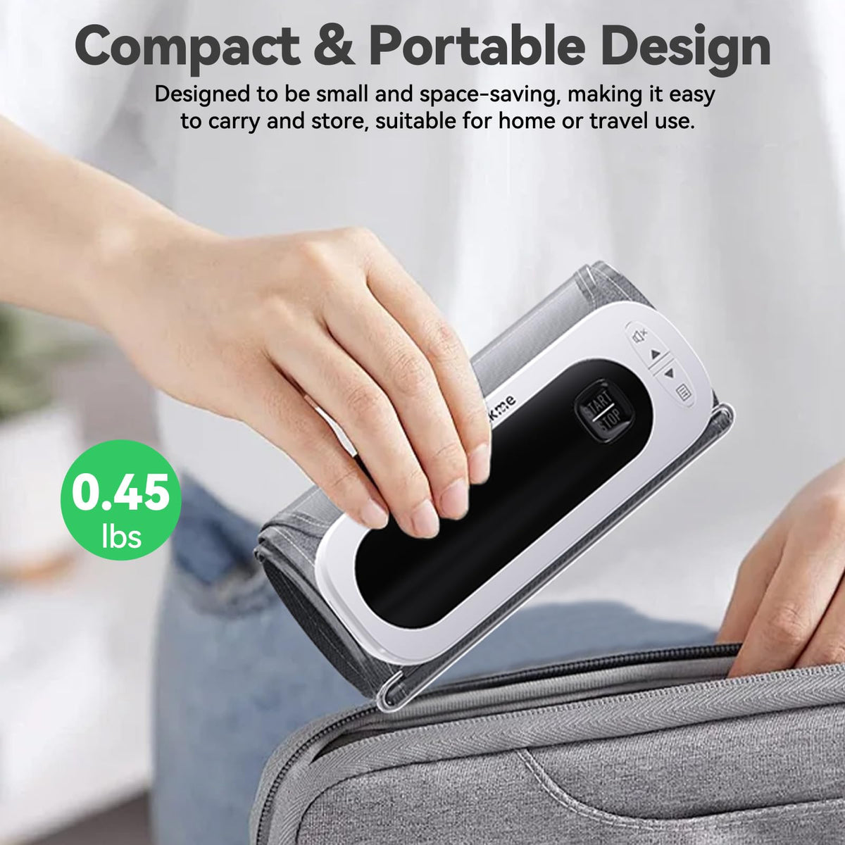 Rechargeable Automatic Upper Arm Blood Pressure Monitor D176136