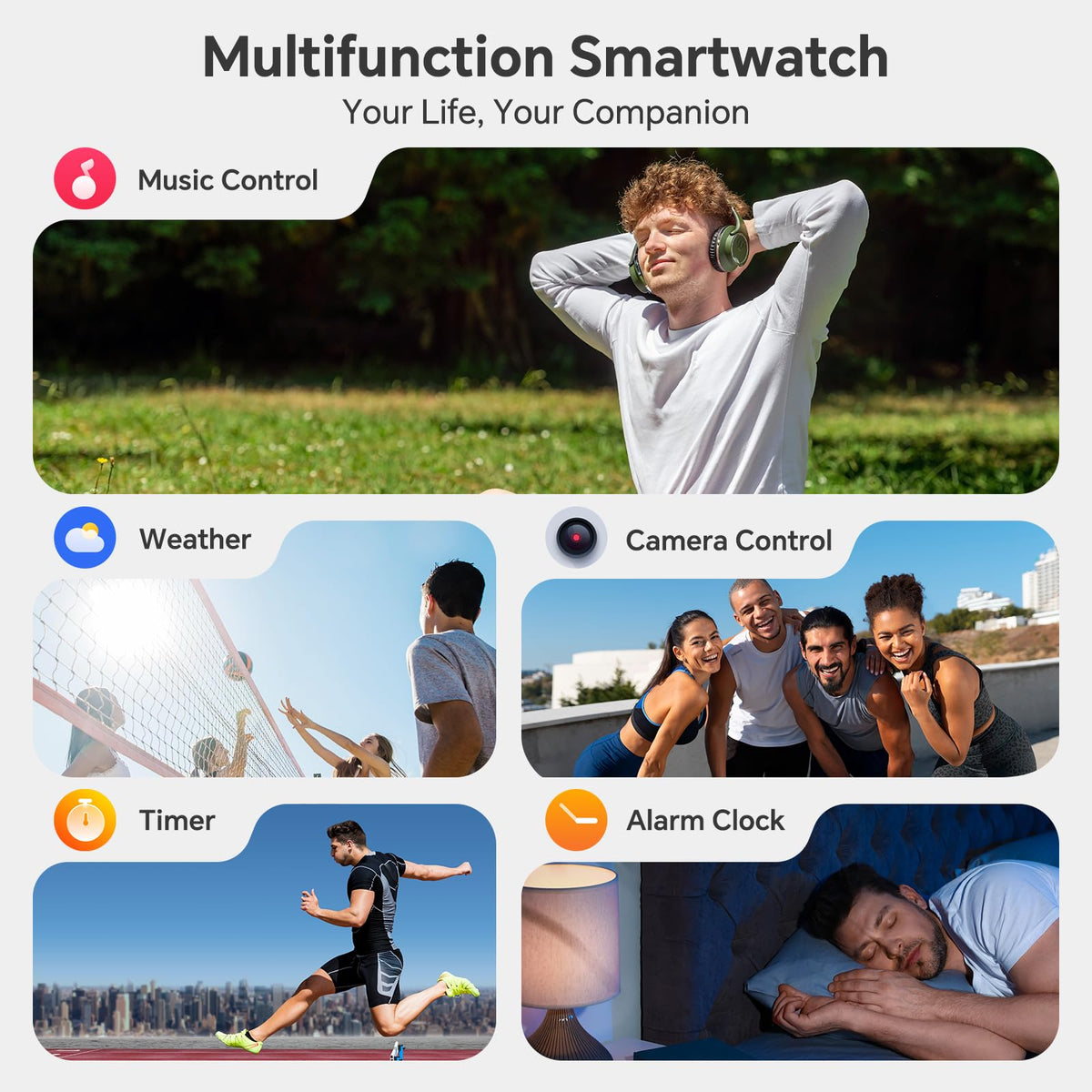Smart Watch 40mm 3 Bands Deep Blue C9105