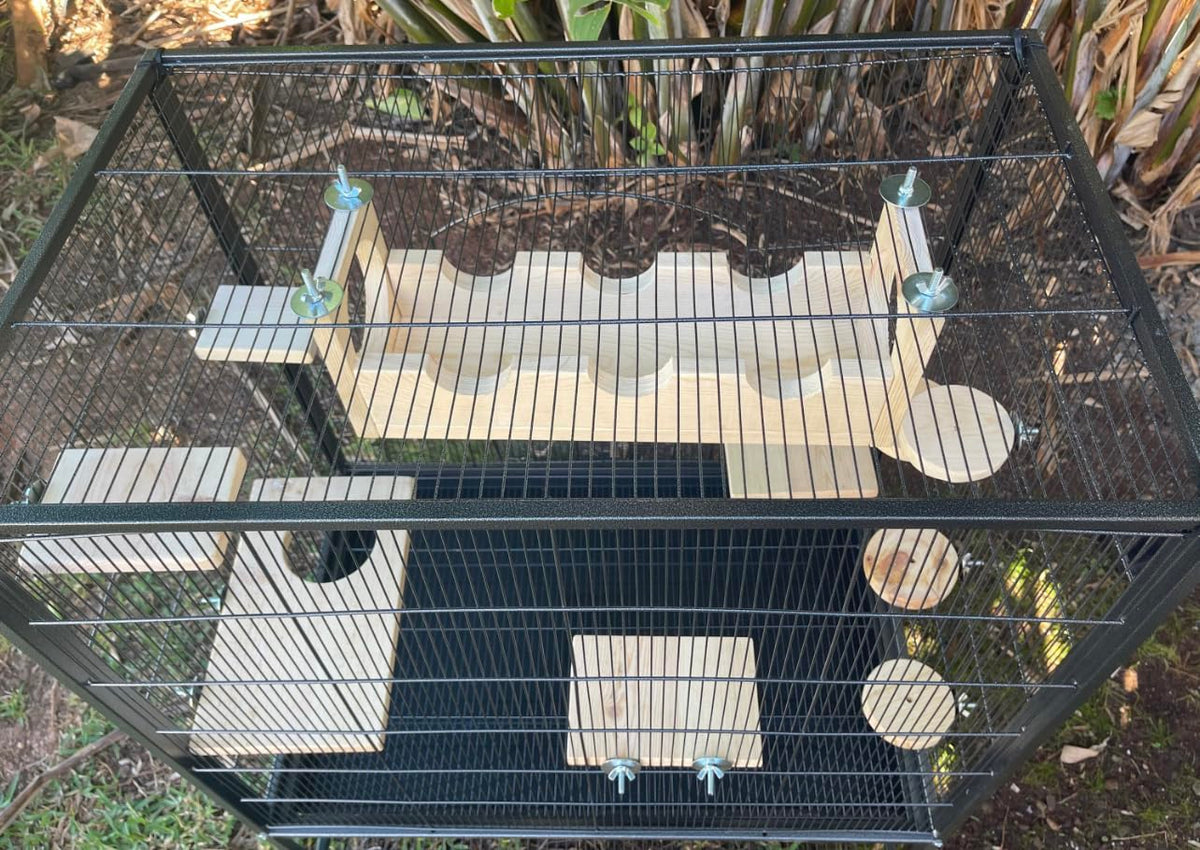 10 Piece Pine Pet Steps and Ledges K7544