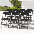 Black Folding Chairs 10 Pack F758760
