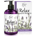 Lavender Peppermint Marjoram Body Massage Oil 8oz T233161
