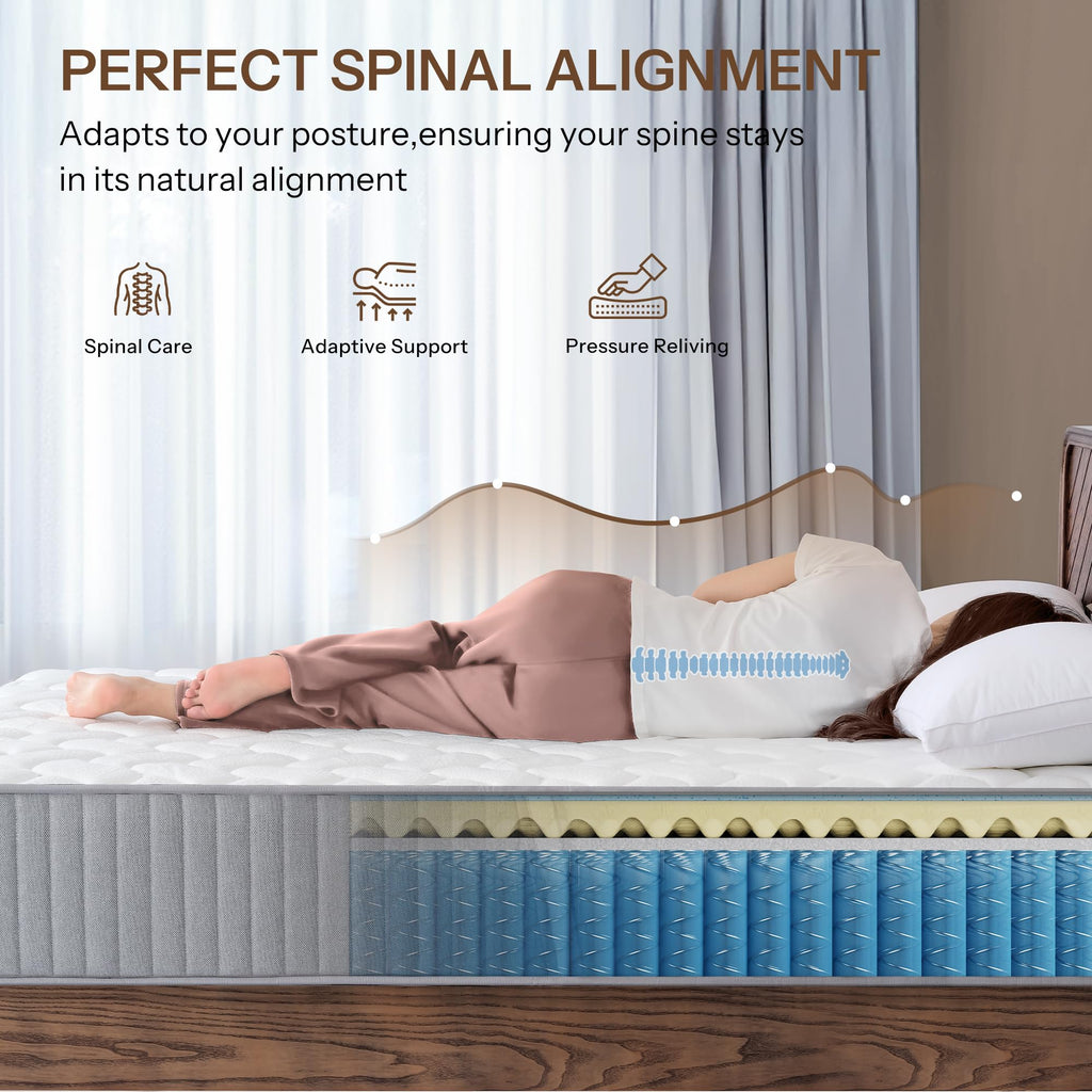 12 Inch Full Hybrid Mattress Medium Firm K692