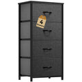 4 Drawer Fabric Dresser D381