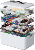 4-Tier Portable Medicine Organizer B110025