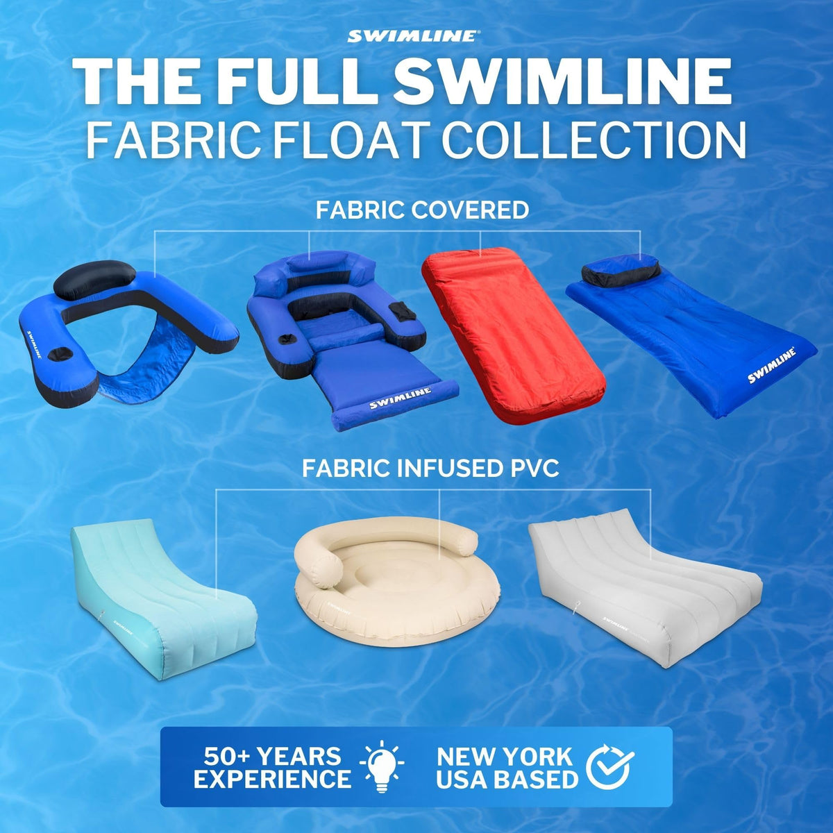 Fabric Covered Inflatable Pool Lounger with Cup Holder Y528