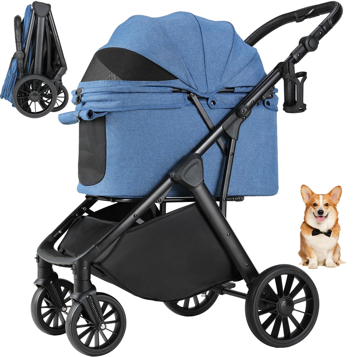 Foldable Dog Stroller I5169
