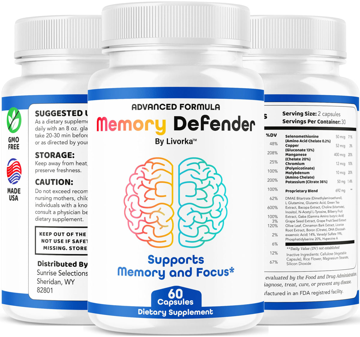 Memory Defender Capsules 300 Capsules S490370