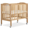 2-in-1 Portable Mini Crib with Mattress Q156085