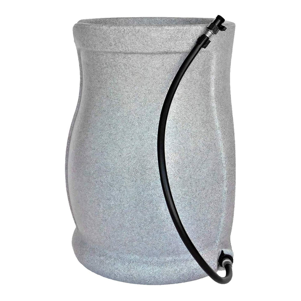 45 Gallon Light Granite Rain Barrel D6071