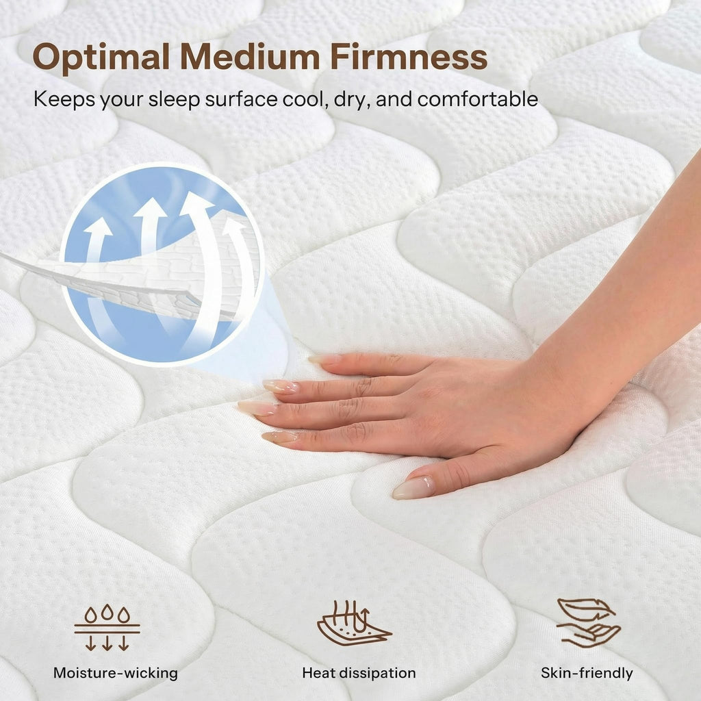 12 Inch Full Hybrid Mattress Medium Firm K692