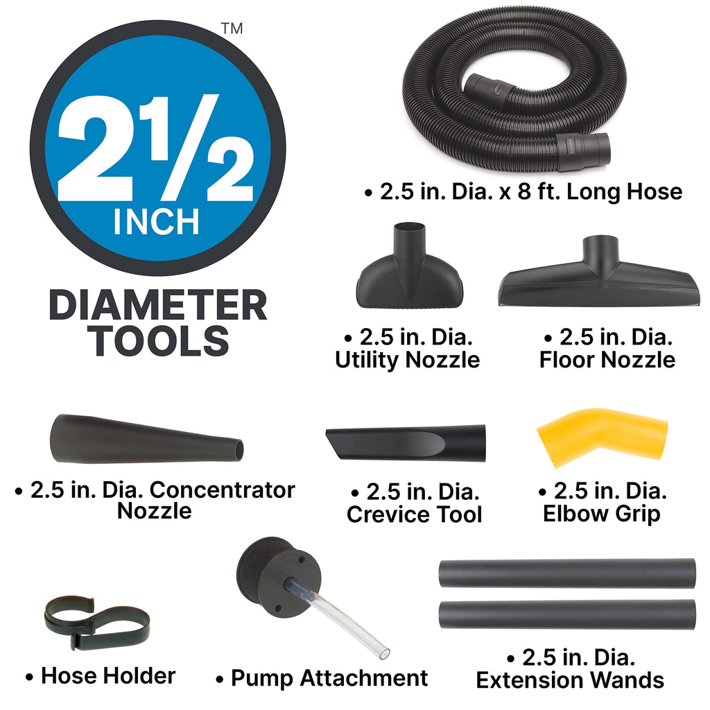 18 Gallon Wet/Dry Utility Vacuum Y94287