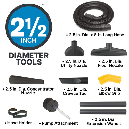 18 Gallon Wet/Dry Utility Vacuum Y94287