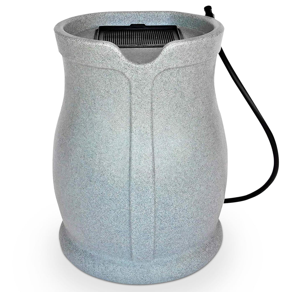 45 Gallon Light Granite Rain Barrel D6071