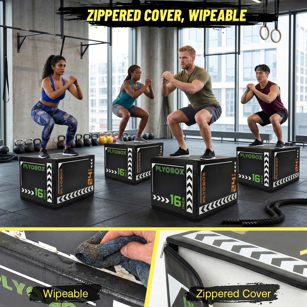 3-in-1 Foam Plyo Box M32785