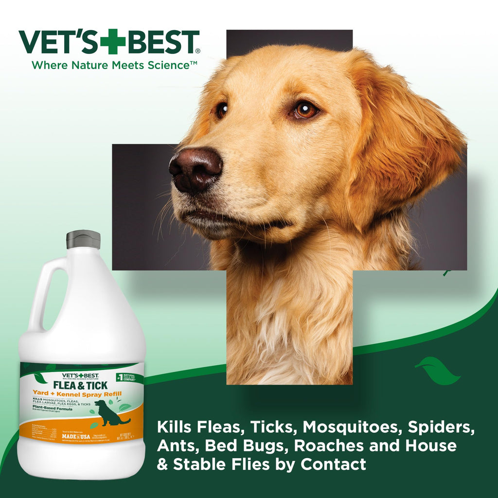 Flea & Tick Mosquito Yard & Kennel Spray for Dogs, 32 oz X617
