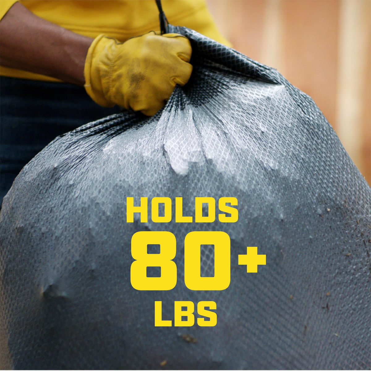 30 Gallon Unscented Heavy Duty Drawstring Trash Bags, 50 Count R637