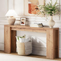 70.9" Extra Long Brown Console Table Q1878
