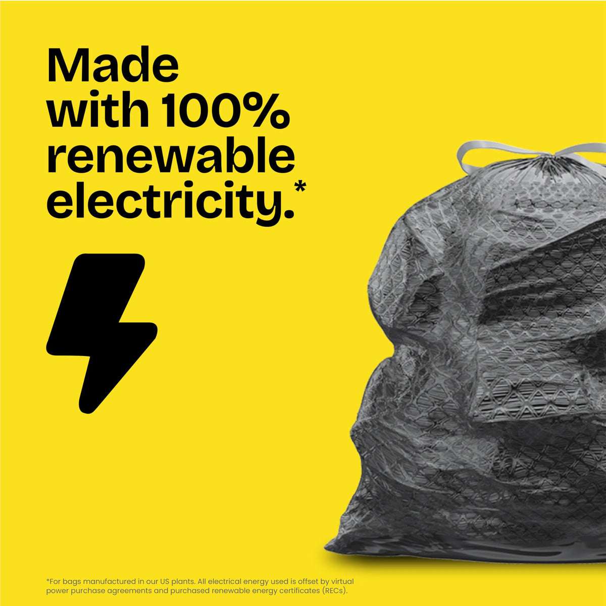 30 Gallon Unscented Heavy Duty Drawstring Trash Bags, 50 Count R637