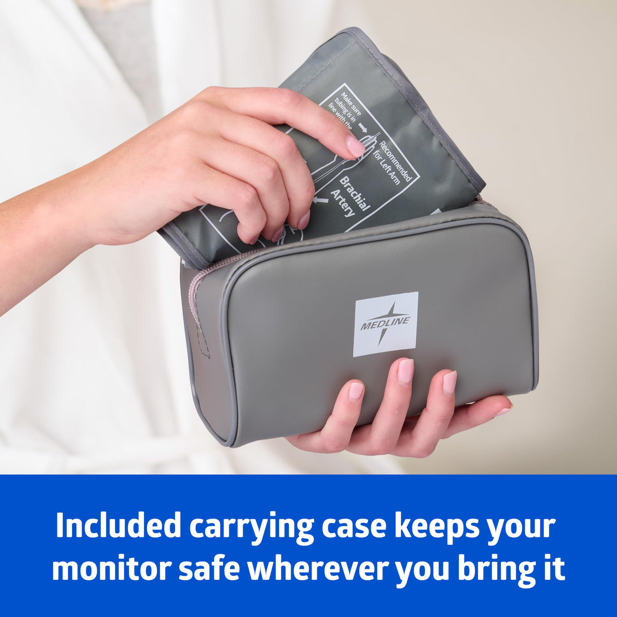 Bluetooth Blood Pressure Monitor with Upper Arm Cuff L139