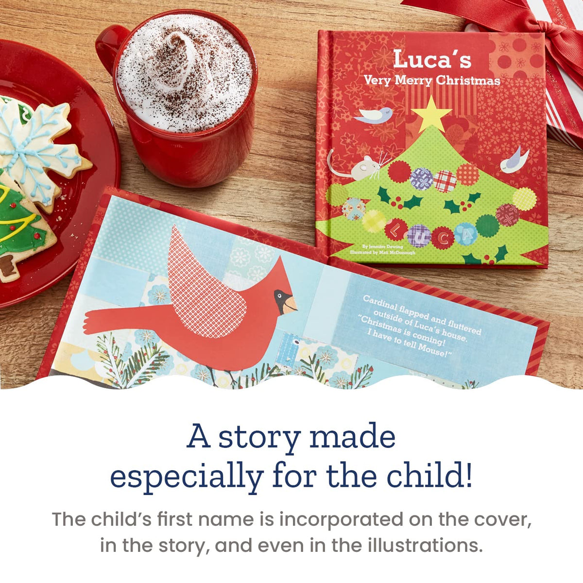 Personalized Board Book with Custom Name and Photo O214324