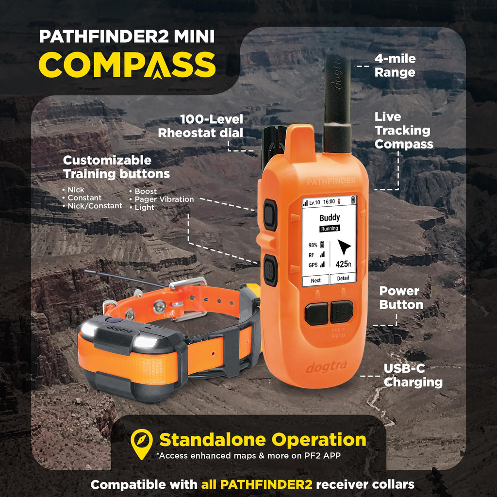 GPS Dog Tracking and Training System I398
