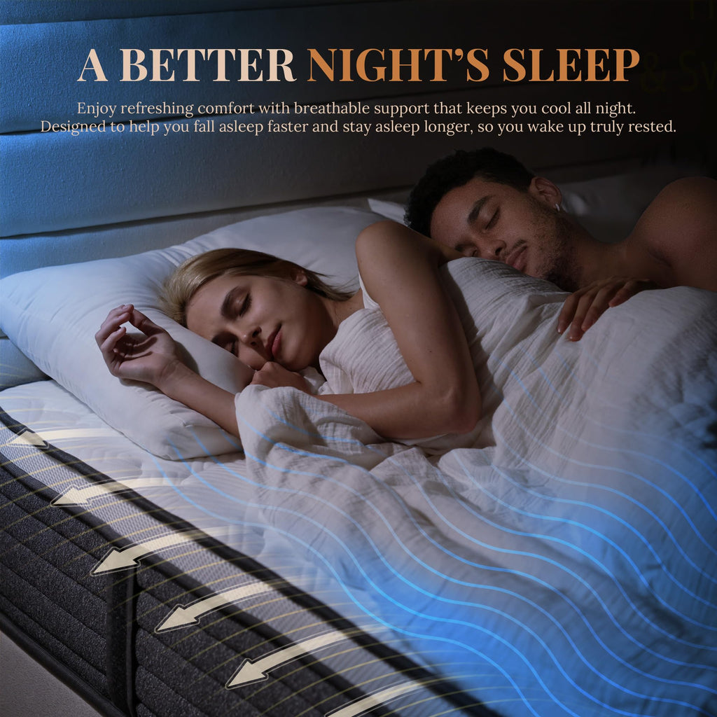 Full Size 10 Inch Hybrid Mattress E3297