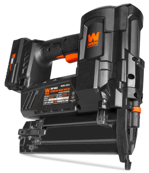 20V Max Cordless 18-Gauge Brad Nailer with Battery and Charger Q515