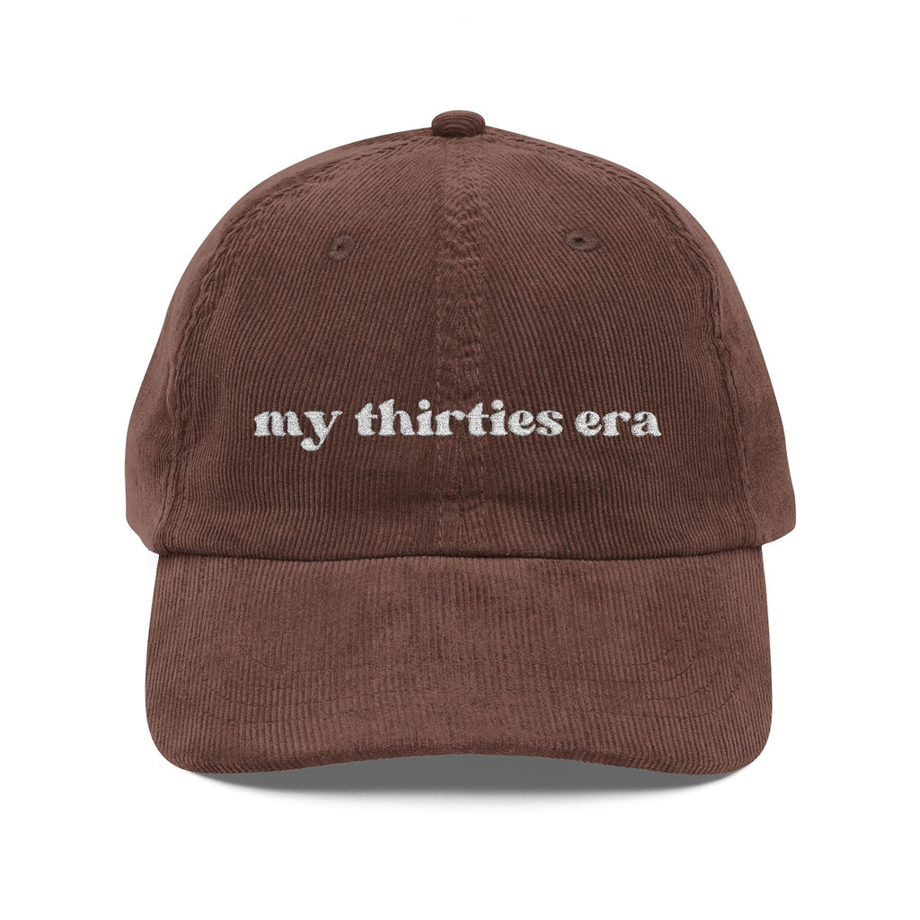Embroidered Corduroy Hat T26516
