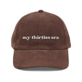Embroidered Corduroy Hat T26516