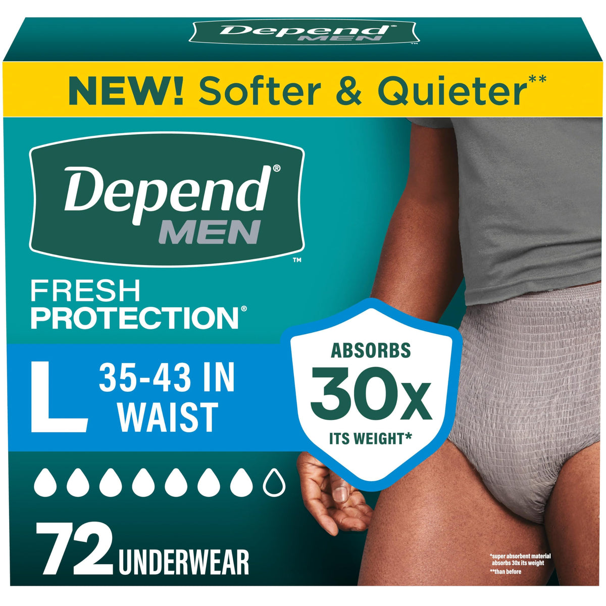 Large 72 Count Adult Diapers G29971
