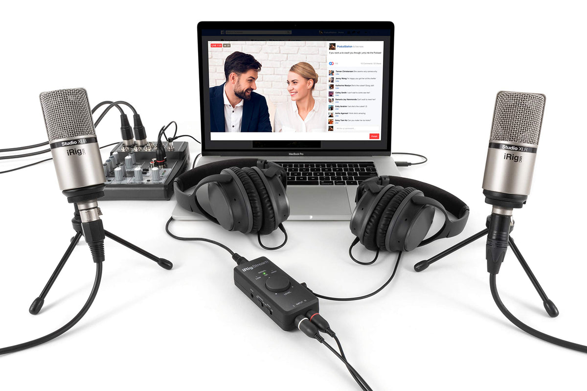 Stereo Audio Interface with USB-C, Lightning and USB H604746
