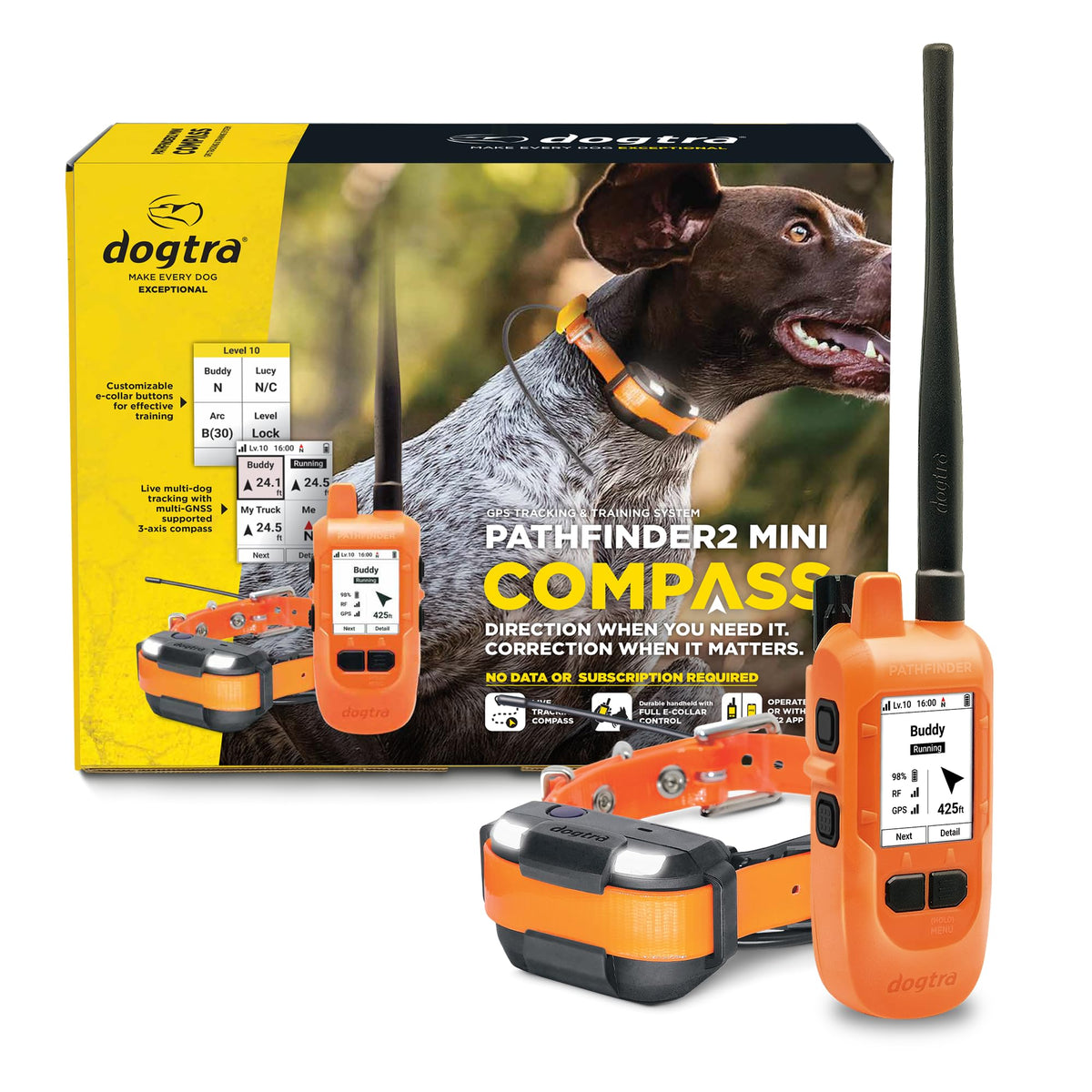 GPS Dog Tracking and Training System I398