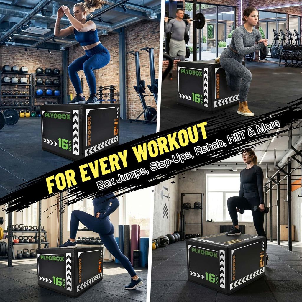 3-in-1 Foam Plyo Box M32785
