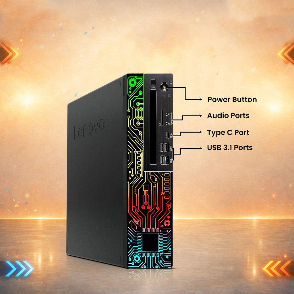 RGB Desktop PC Intel Core i5-8500 16GB DDR4 RAM 512GB SSD GeForce GT 1030 C91692