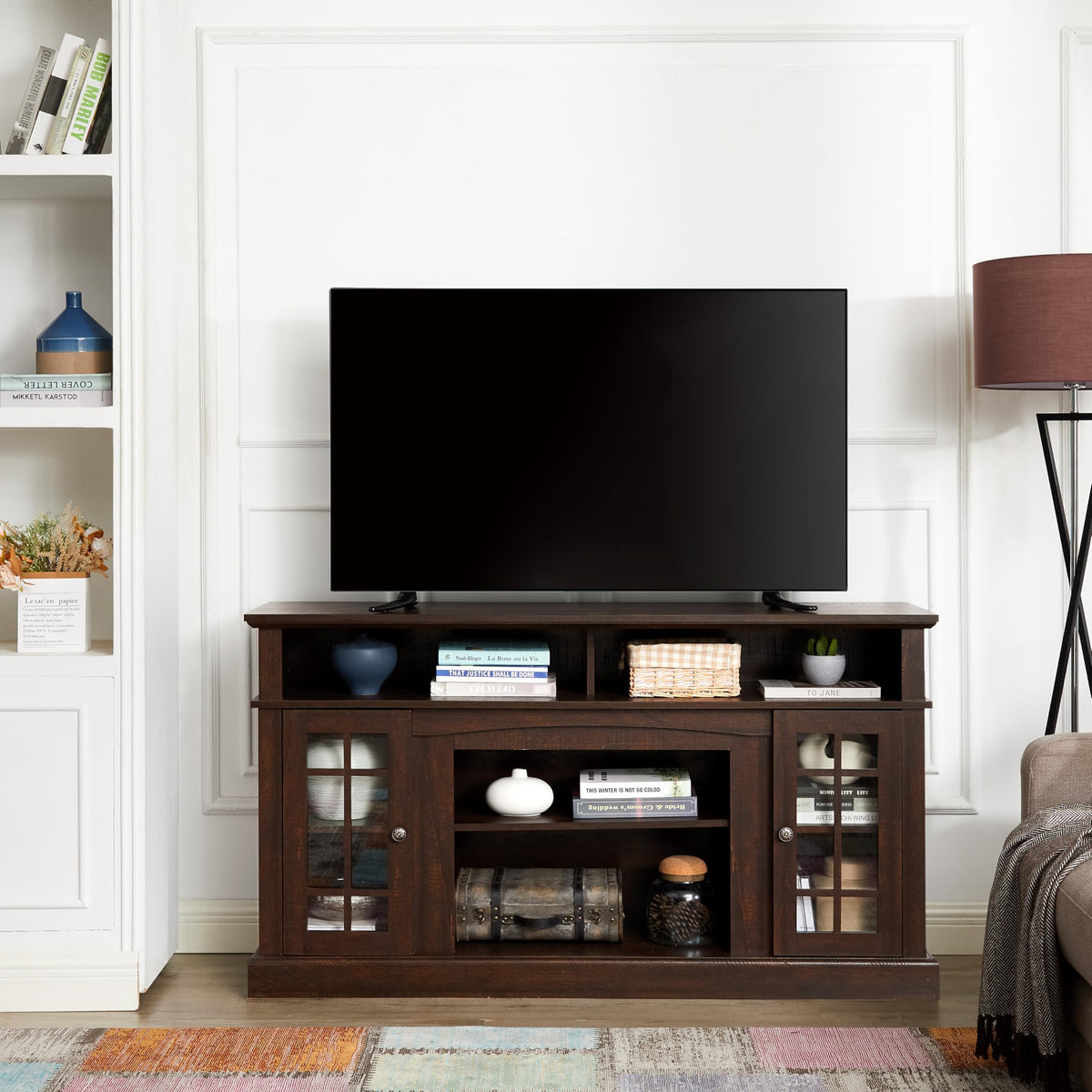 Espresso TV Media Stand with Storage C587809