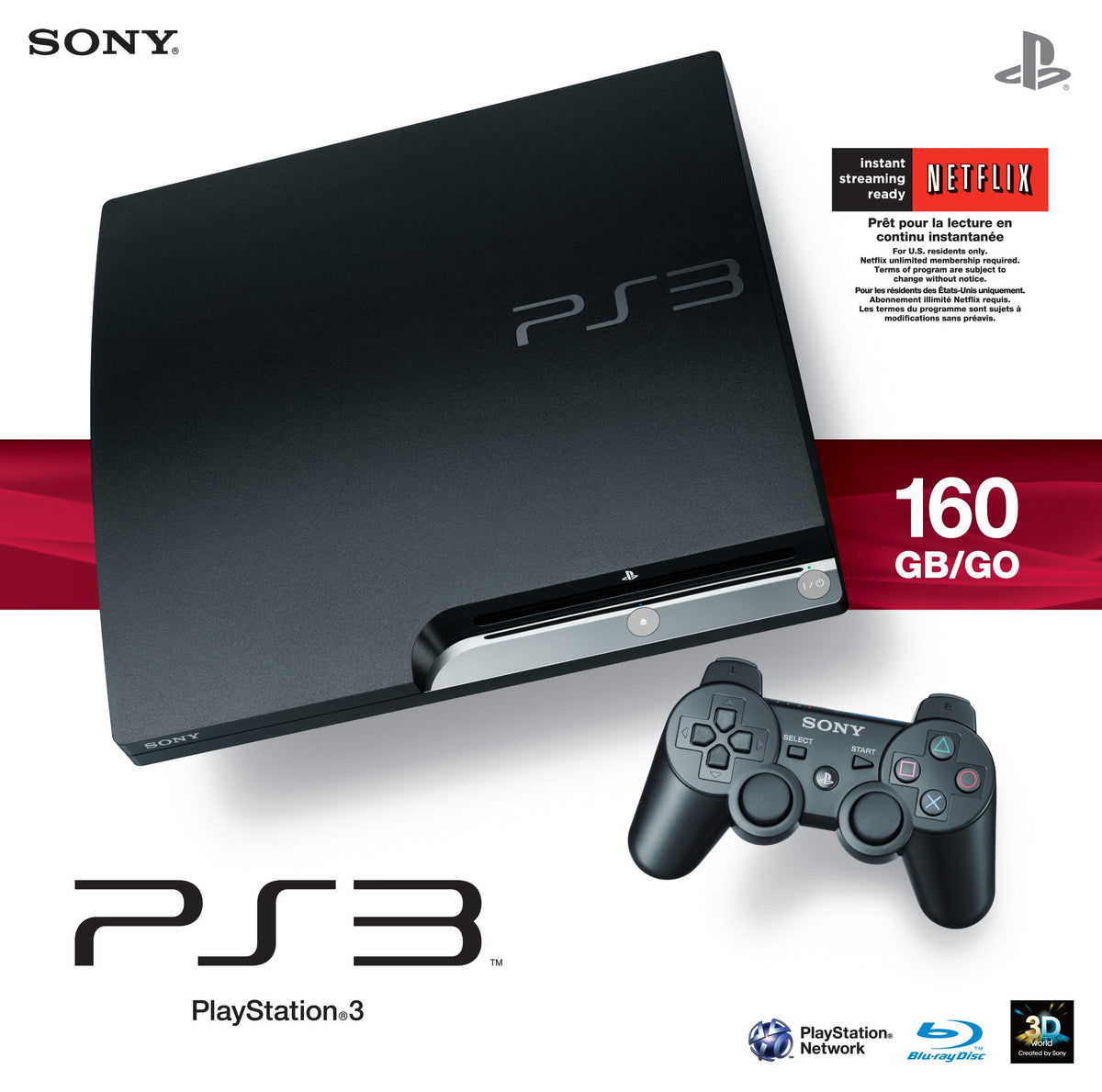 Playstation 3 160GB System W309