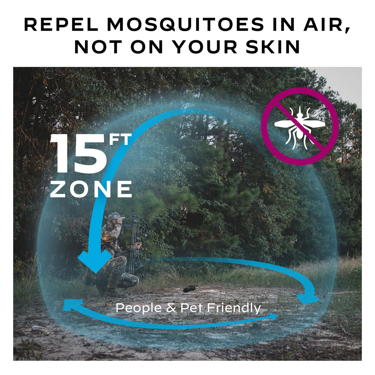 Mosquito Repellent Holster with Belt Clip K5536