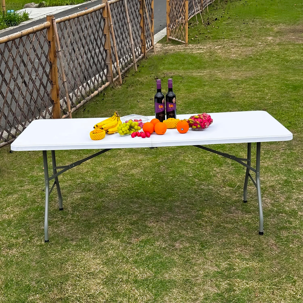 White Folding Table Y6036