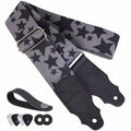 2 Inches Guitar Strap with Leather End V96475