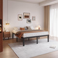 Black 18" Metal Queen Bed Frame Z130876