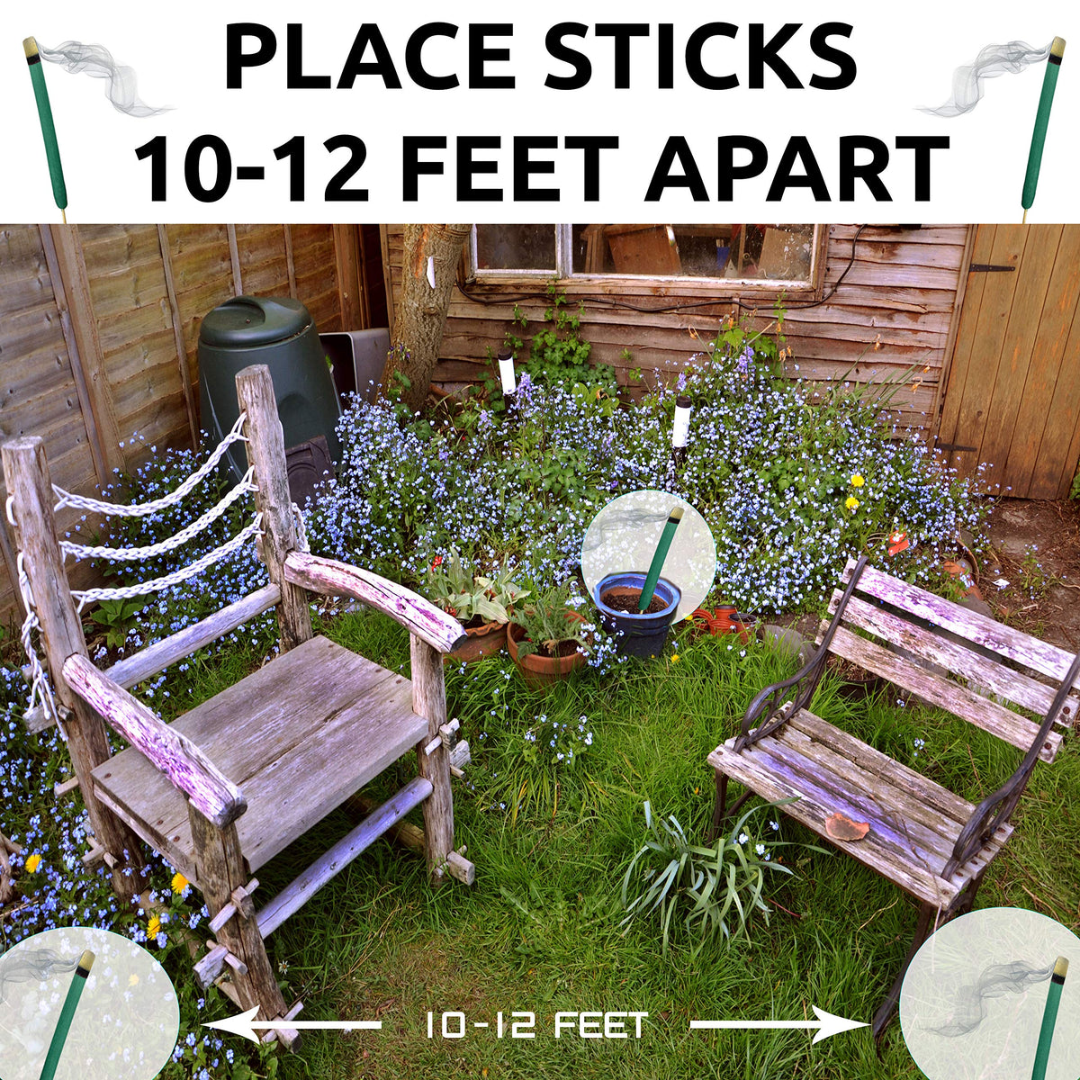 Mosquito Repellent Sticks 3 Pack G1600